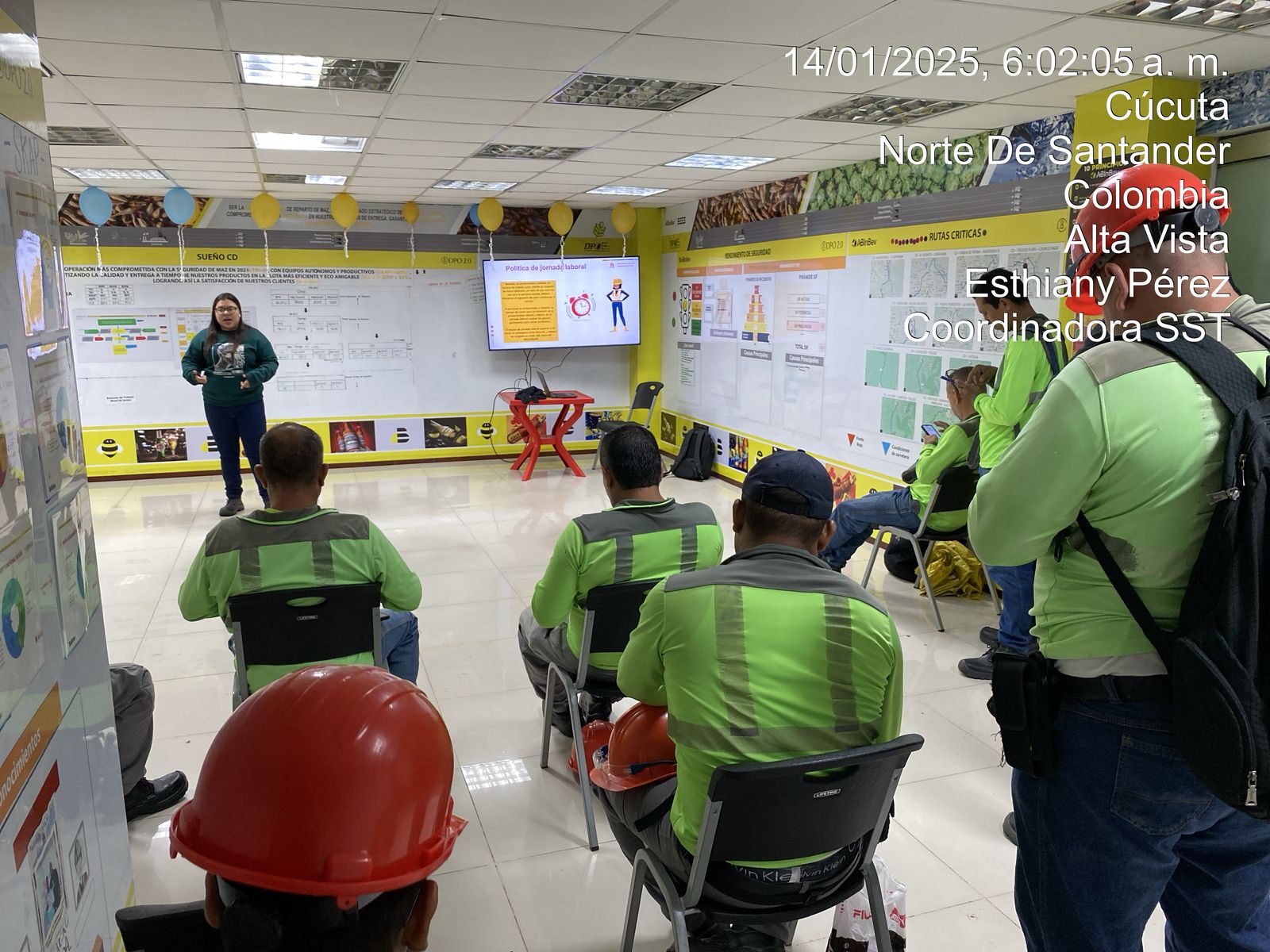 Evidencia de capacitación