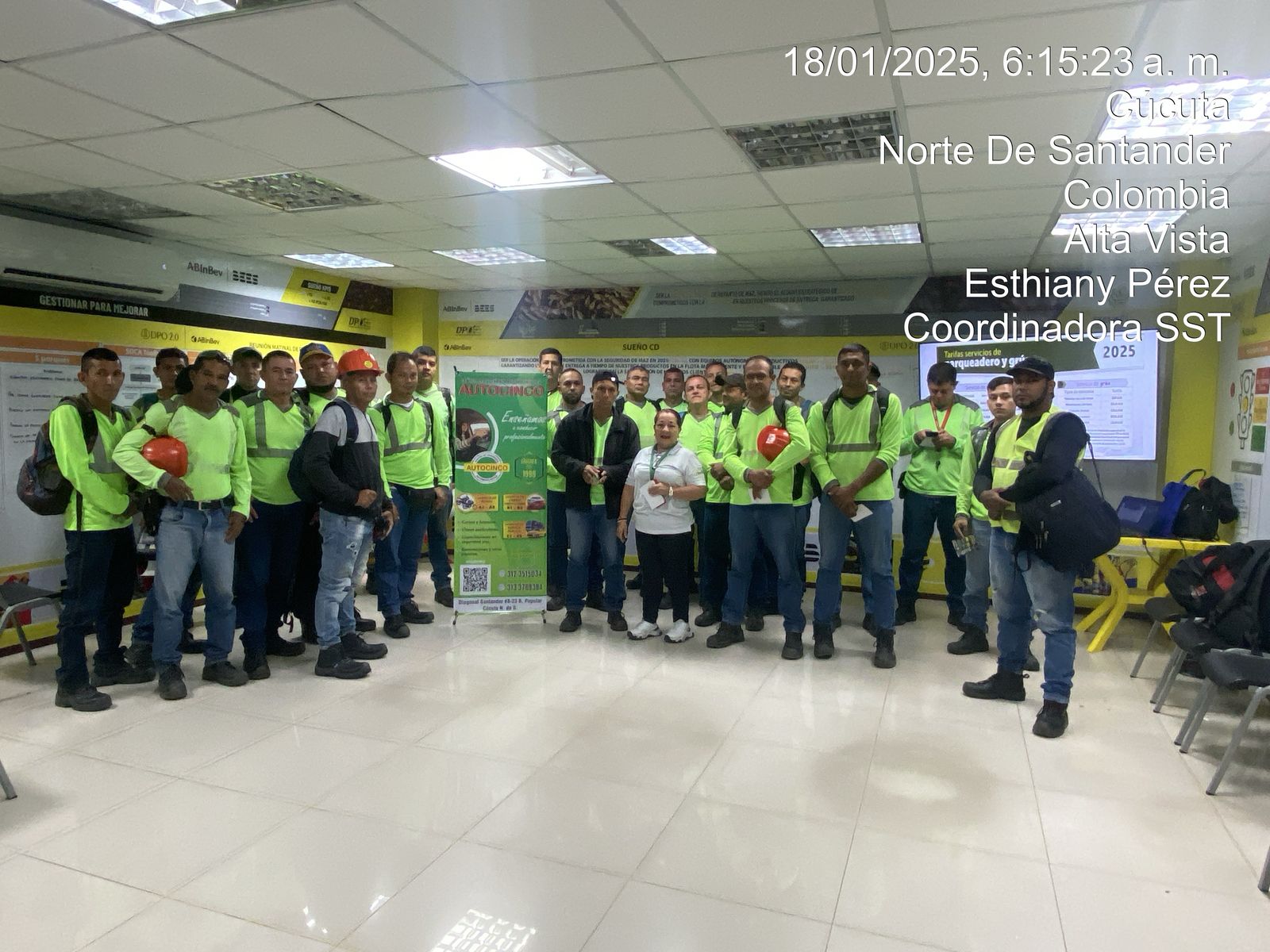 Evidencia de capacitación