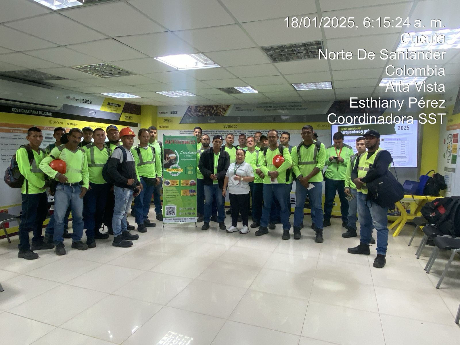 Evidencia de capacitación