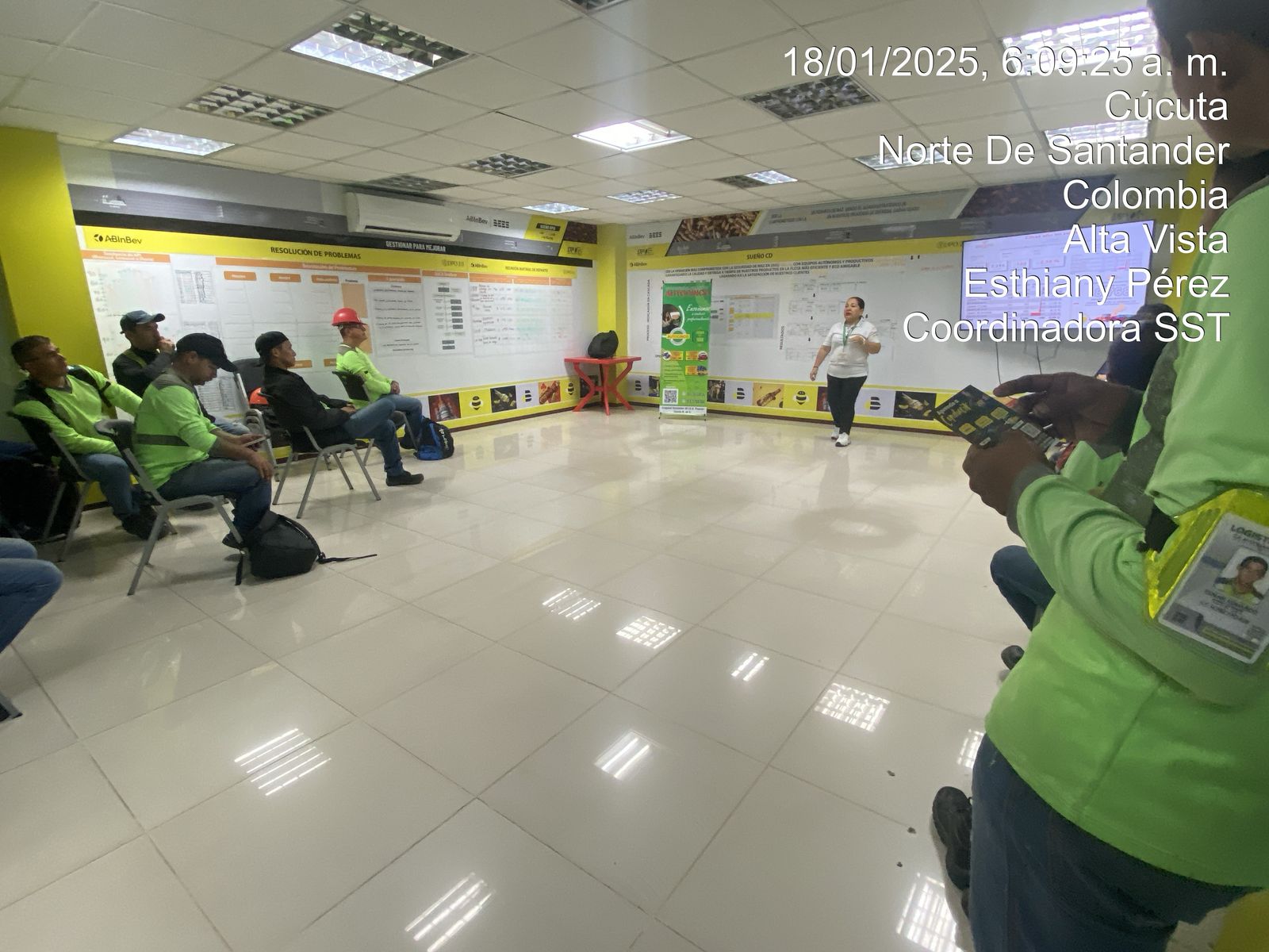 Evidencia de capacitación