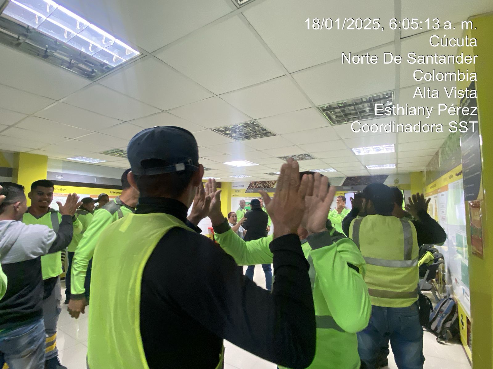 Evidencia de capacitación