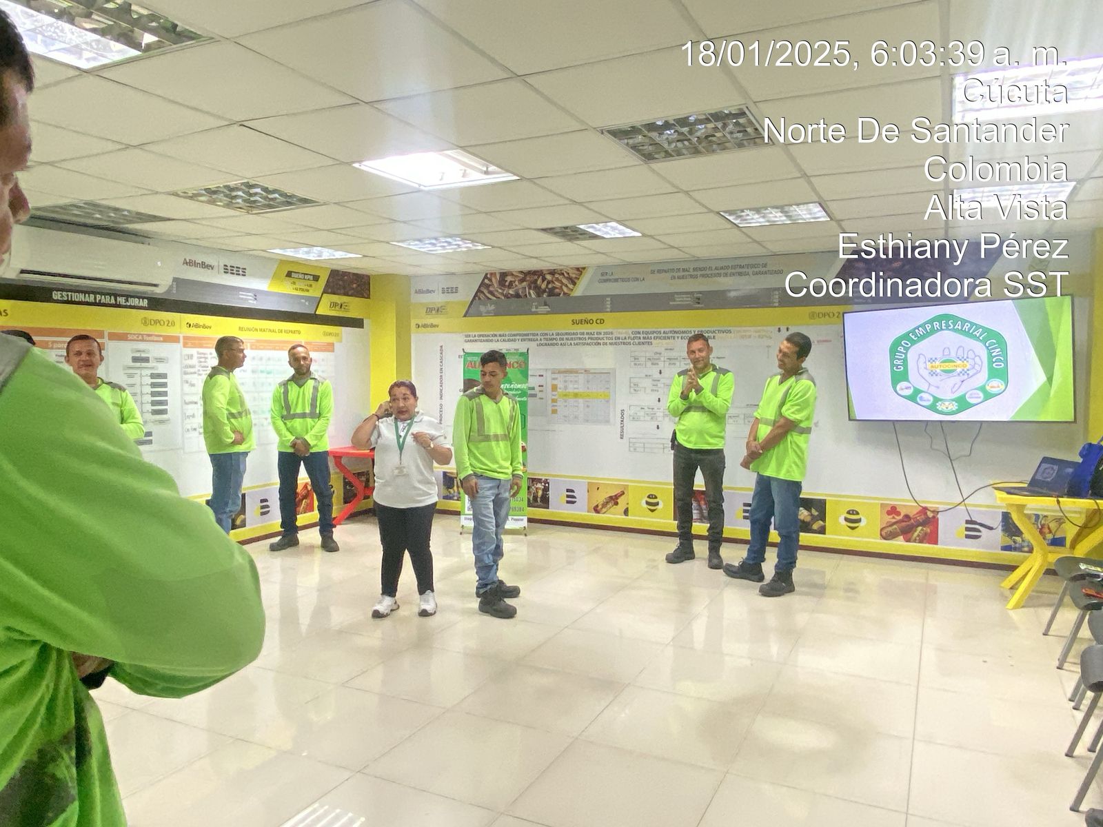 Evidencia de capacitación