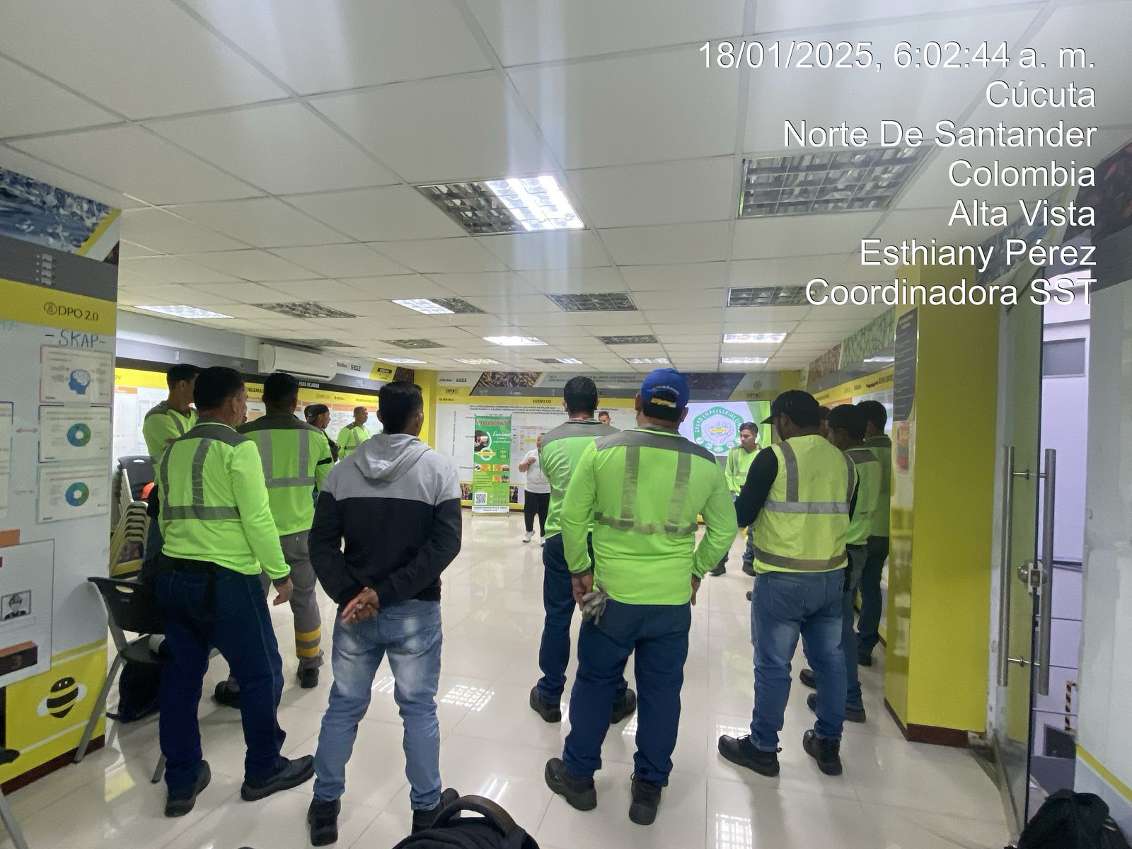 Evidencia de capacitación