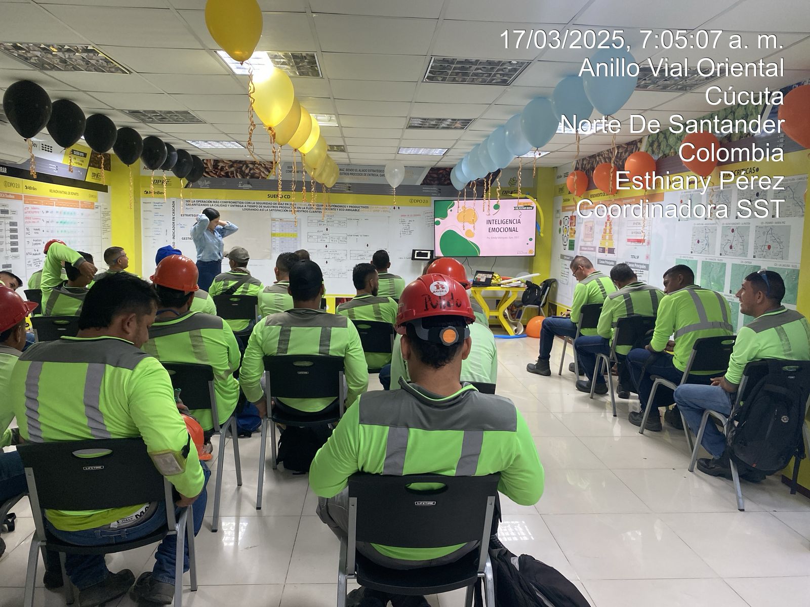 Evidencia de capacitación